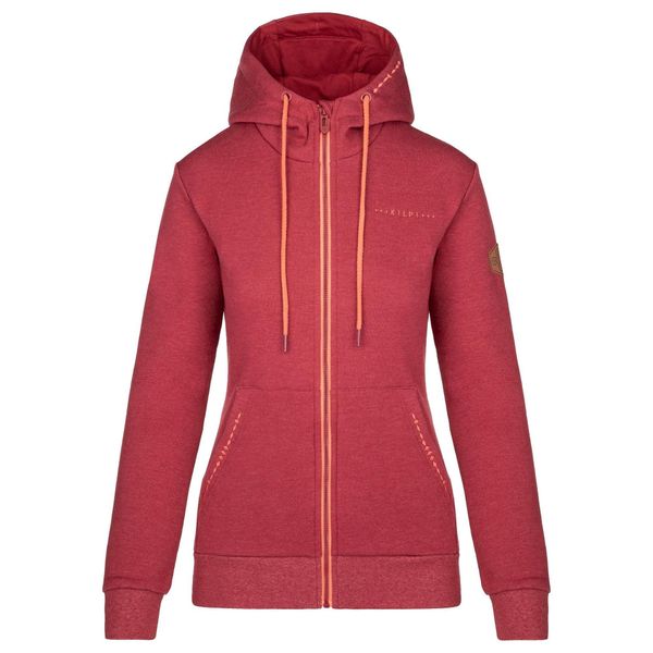 Damska bawełniana bluza z kapturem Kilpi Erry. Czerwone bluzy bez kaptura damskie Kilpi, l, z bawełny. Za 189.67 zł.