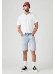 Levi's Bermudy dżinsowe "501" w kolorze błękitnym rozmiar: W29. Niebieskie szorty męskie Levi's, z aplikacjami, z bawełny, klasyczne. Za 126.75 zł.