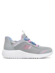 Skechers Sneakersy Bounder-Simple Cute 303585L/GRY Szary. Szare buty sportowe dziewczęce Skechers, bez wzorów, z materiału, bez zapięcia. Za 179.00 zł.