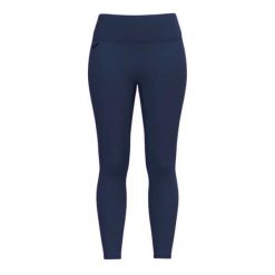 Długie legginsy damskie Joma granatowe. Niebieskie legginsy damskie 909, l, bez wzorów, z materiału. Za 93.50 zł.
