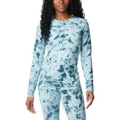 Bielizna top damska Columbia Omni-Heat Infinity Knit Crew. Niebieskia bielizna termoaktywna damska Columbia, l, bez wzorów. Za 359.00 zł.