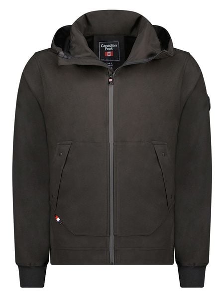 Canadian Peak Kurtka przejściowa "Abraleak" w kolorze czarnym rozmiar: 3XL. Czarne kurtki męskie Canadian Peak, xl, bez wzorów, bez kaptura. Za 130.99 zł.