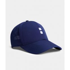 Czapka klubowa Navy. Niebieskie czapki męskie NORDICDOTS, bez wzorów, sportowe. Za 86.00 zł.
