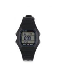Casio Zegarek W-800H-1AVEF Czarny. Czarne, cyfrowe zegarki męskie Casio. Za 149.99 zł.