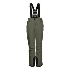 Spodnie narciarskie damskie Killtec KSW 249. Zielone spodnie dresowe damskie KILLTEC, bez wzorów, sportowe. Za 599.99 zł.