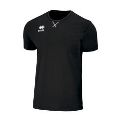 Koszulka Errea Professional 3.0. Czarne t-shirty sportowe męskie ERREA, s, z bawełny, bez ramiączek, do piłki nożnej. Za 111.99 zł.