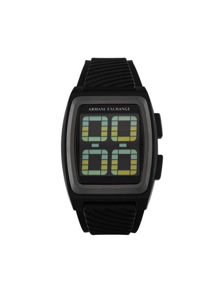 Armani Exchange Zegarek Kelvin AX2971 Czarny. Czarne, cyfrowe zegarki męskie Armani Exchange. Za 589.99 zł.
