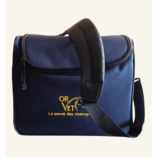 Torba transportowa na produkty OR-VET Bag. Niebieskie torby męskie na ramię OR VET, bez wzorów, z materiału, na ramię. Za 398.20 zł.