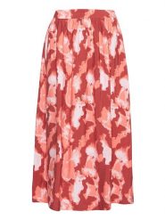 MOSS COPENHAGEN Spódnica "Magnella Ladonna" w kolorze czerwono-różowym rozmiar: M. Czerwone spódniczki damskie MOSS COPENHAGEN, m, bez wzorów, z wiskozy, klasyczne, maxi. Za 114.17 zł.
