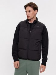 Kappa Kamizelka Emanu 361F8RW Czarny Regular Fit. Czarne kamizelki męskie Kappa, l, z syntetyku. Za 419.99 zł.