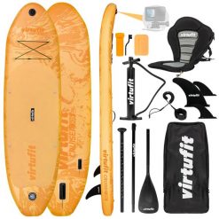 Deska SUP Cruiser 305 - Z siedziskiem kajakowym, akcesoriami i torbą transportow. Brązowe torebki klasyczne damskie VIRTUFIT, bez wzorów, z materiału, bez dodatków. Za 1,271.00 zł.