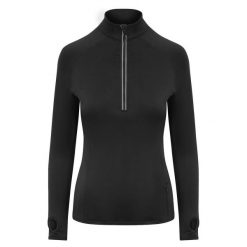 Bluza Damska CoolFlex Half Zip Top. Czarne bluzy bez kaptura damskie JUST COOL, s. Za 153.99 zł.