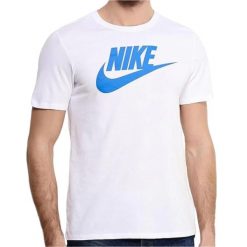 T-shirt Nike Icon Futura. Białe t-shirty męskie Nike, m, bez wzorów, bez kołnierzyka. Za 198.99 zł.