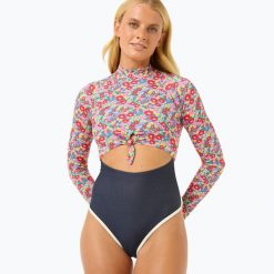 Strój kąpielowy jednoczęściowy damski Rip Curl Las Flores Surf Suit. Stroje jednoczęściowe damskie Rip Curl, m, bez wzorów. Za 249.99 zł.