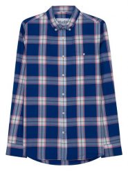 Seidensticker Koszula - Regular fit - w kolorze niebieskim rozmiar: L. Niebieskie koszule męskie Seidensticker, l, bez wzorów, z bawełny, bez kołnierzyka, bez ramiączek. Za 143.56 zł.