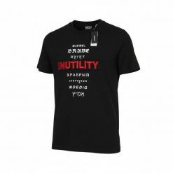 Diesel T-Diegos-B6 męski T-shirt czarny, krótki rękaw, 60% bawełna 40% poliester. Czarne t-shirty męskie Diesel, m, bez wzorów, z bawełny, bez kołnierzyka. Za 249.99 zł.