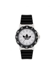 Adidas Zegarek AO Style Discoverer Two AOSY25516 Czarny. Czarne, analogowe zegarki męskie Adidas. Za 399.99 zł.