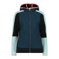 Damska kurtka z kapturem CMP. Niebieskie bluzy bez kaptura damskie CMP, s, bez wzorów, z kapturem. Za 506.50 zł.