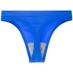 Stringi niewidoczne pod ubraniem z elastycznego materiału Nubia. Czerwone stringi damskie Intica, m, bez wzorów, z tkaniny. Za 49.00 zł.