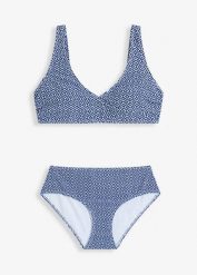 Bikini (2 części). Białe bikini damskie bonprix, bez wzorów. Za 132.99 zł.