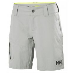 Spodenki damskie Helly Hansen W QD Cargo Shorts. Szare szorty damskie Helly Hansen, bez wzorów, z elastanu, sportowe. Za 350.75 zł.