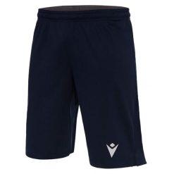 Szorty bermudzkie Macron volga. Niebieskie szorty męskie Macron, bez kołnierzyka. Za 171.50 zł.