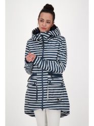 Alife and kickin Parka "Audrey" w kolorze granatowo-białym rozmiar: S. Białe parki damskie Alife and Kickin, s, bez wzorów. Za 149.31 zł.