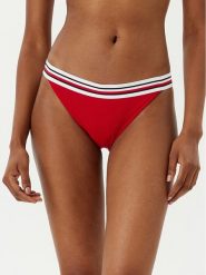 Tommy Hilfiger Dół od bikini UW0UW05829 Czerwony. Czerwone bikini damskie Tommy Hilfiger, bez wzorów. Za 119.99 zł.