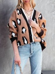 Milan Kiss Kardigan w kolorze karmelowo-czarnym rozmiar: S. Brązowe kardigany damskie Milan Kiss, s, bez wzorów. Za 152.99 zł.