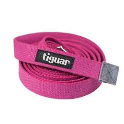 Pasek Do Jogi Z Logo. Fioletowe paski męskie Tiguar, bez wzorów, sportowe. Za 84.99 zł.
