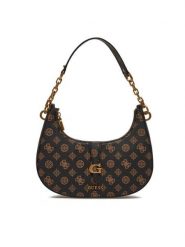 Guess Torebka Kuba HWPA93 29180 Beżowy. Brązowe torebki klasyczne damskie Guess, z aplikacjami, ze skóry, bez dodatków. Za 589.99 zł.