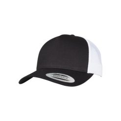 Czapka Flexfit 5-panel retro 2-tone. Białe czapki męskie FLEXFIT, bez wzorów, retro. Za 87.50 zł.