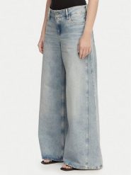 Karl Lagerfeld Jeans Jeansy B2W10087 Niebieski jasny Wide Leg. Niebieskie jeansy damskie Karl Lagerfeld Jeans. Za 543.99 zł.