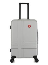 SWISS KOPPER Walizka "Uster" w kolorze szarym - 41 x 65 x 26 cm rozmiar: onesize. Szare walizki SWISS KOPPER, bez wzorów, z materiału. Za 173.99 zł.