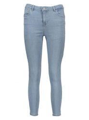 ONLY Dżinsy - Skinny fit - w kolorze błękitnym rozmiar: L/L32. Niebieskie jeansy damskie Only, z podwyższonym stanem. Za 118.56 zł.