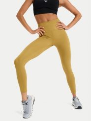 Roxy Legginsy Heart Into It Ankle ERJNP03690 Zielony Slim Fit. Zielone legginsy damskie Roxy, s, bez wzorów, z syntetyku, na fitness i siłownię. Za 239.99 zł.