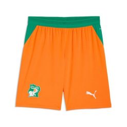 Short Domicile Côte d'Ivoire Coupe du Monde 2026. Brązowe szorty męskie Puma, bez wzorów, sportowe. Za 199.00 zł.