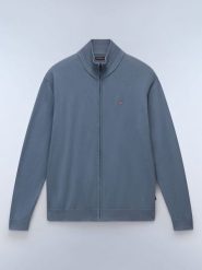 NAPAPIJRY Kardigan "Decatur 3" w kolorze szarym rozmiar: 3XL. Szare kardigany męskie NAPAPIJRY, xl, bez wzorów, z bawełny, bez kołnierzyka. Za 149.31 zł.