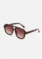 Okulary przeciwsłoneczne. Brązowe okulary przeciwsłoneczne damskie bonprix. Za 57.99 zł.
