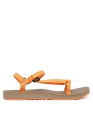 Teva Sandały Original Universal Slim 1150110 Pomarańczowy. Brązowe sandały damskie Teva, bez wzorów, z materiału, bez obcasa, na płaskiej podeszwie. Za 299.99 zł.