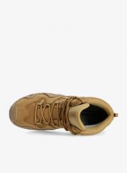 Buty bushcraft męskie Lowa Zephyr MK2 GTX Mid. Brązowe buty trekkingowe męskie Lowa, z gore-texu, bez zapięcia, outdoorowe, gore-tex. Za 915.75 zł.