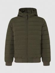 Pepe Jeans Kurtka pikowana "Tomek" w kolorze khaki rozmiar: XL. Brązowe kurtki męskie Pepe Jeans, xl, bez wzorów, z jeansu, bez kaptura. Za 291.51 zł.