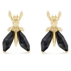 Kolczyki Patrizia Pepe. Czarne kolczyki damskie Patrizia Pepe. Za 379.99 zł.