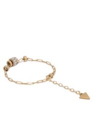 Guess Bransoletka JUBB06 329JW Złoty. Żółte bransoletki damskie Guess, ze stali. Za 299.99 zł.
