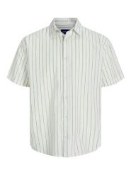 Jack & Jones Koszula "Joshua" w kolorze jasnozielonym rozmiar: S. Zielone koszule męskie Jack & Jones, s, bez wzorów, bez kołnierzyka, bez ramiączek. Za 65.85 zł.