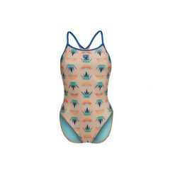 Damski kostium kąpielowy 1-częściowy Arena Vibes Boos. Czerwone stroje jednoczęściowe damskie Arena, s, bez wzorów. Za 239.00 zł.