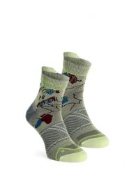 Skarpety trekkingowe Ortovox Alpine Light Quarter Socks. Zielone skarpetki męskie ORTOVOX, bez wzorów, z elastanu. Za 86.89 zł.