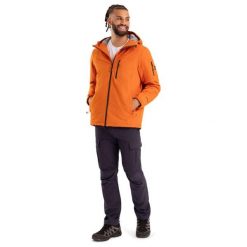 Trespass Kirkbost - Męska kurtka outdoorowa Orange Spice. Brązowe kurtki outdoor męskie Trespass, m, bez wzorów, z puchu, bez kaptura. Za 351.80 zł.