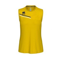 Koszulka Bez Rękawów Errea Eloy Ad Damskie. Żółte bluzki sportowe damskie ERREA, s, z materiału, bez kołnierzyka, bez ramiączek. Za 201.99 zł.