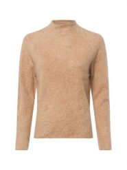 Marie Lund sweter z dzianiny kaszmirowej Kobiety Kaszmir beżowy|brązowy, XL. Brązowe swetry klasyczne damskie Marie Lund, xl, z dzianiny, bez kołnierzyka. Za 1,149.95 zł.